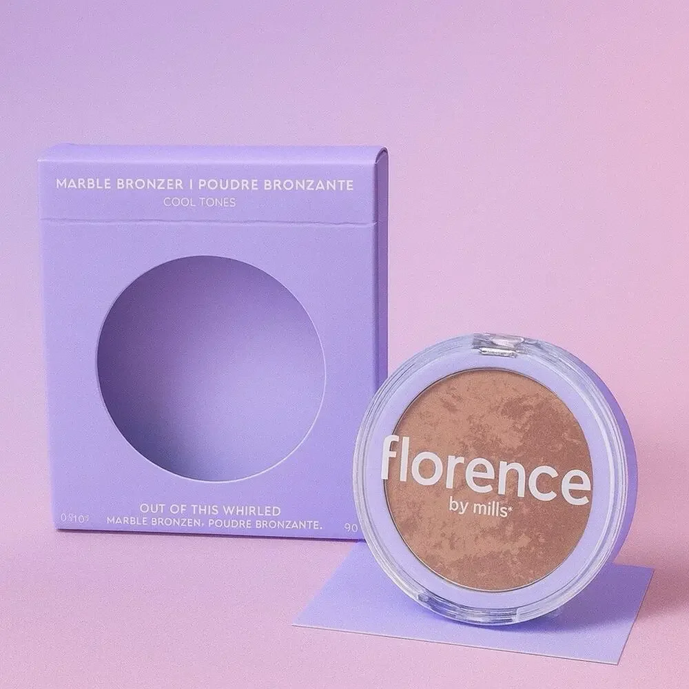 Florence By Mills - Out Of This Whirled - Marble Bronzer - Cool Tones - 0.31 oz